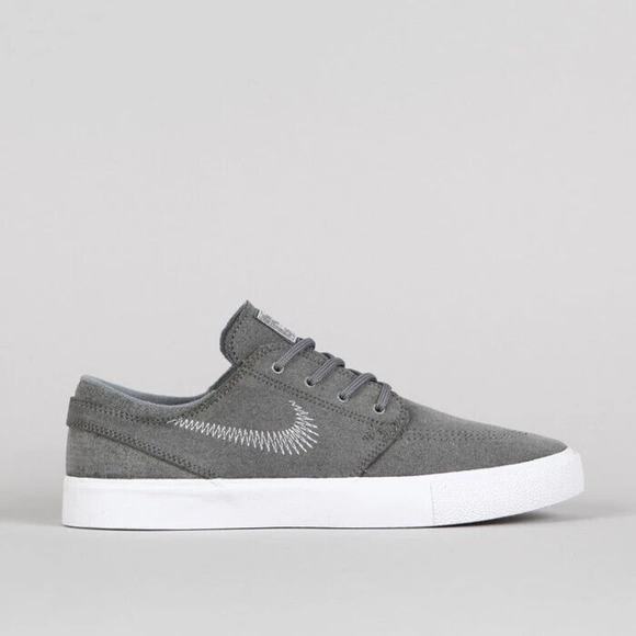 Nike SB Zoom Stefan Janoski Mens Size 7.5 Suede Gray Flyleather RM CI3836 002 main image 14